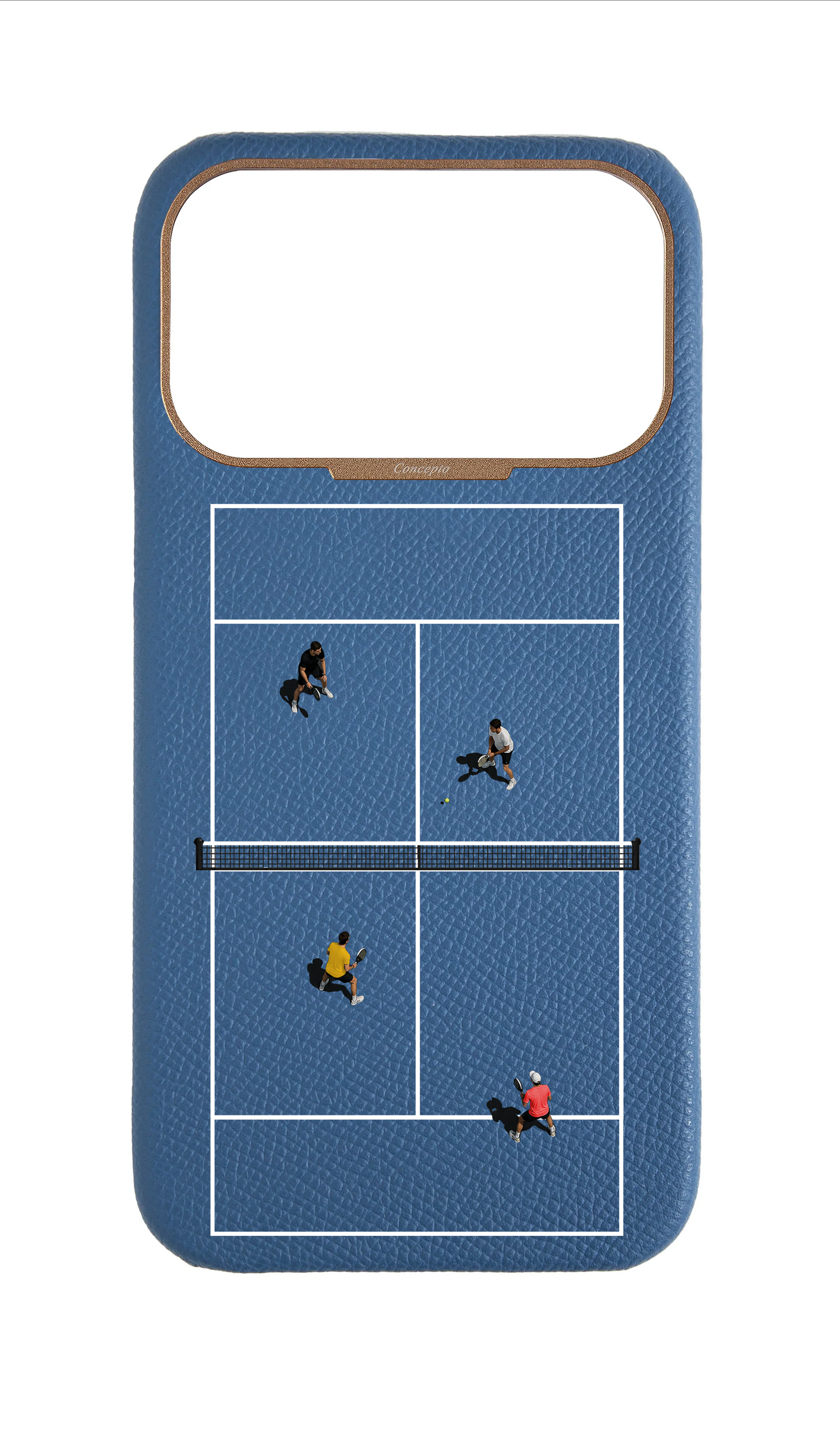 Blue Strapless Epsom Case - Padle