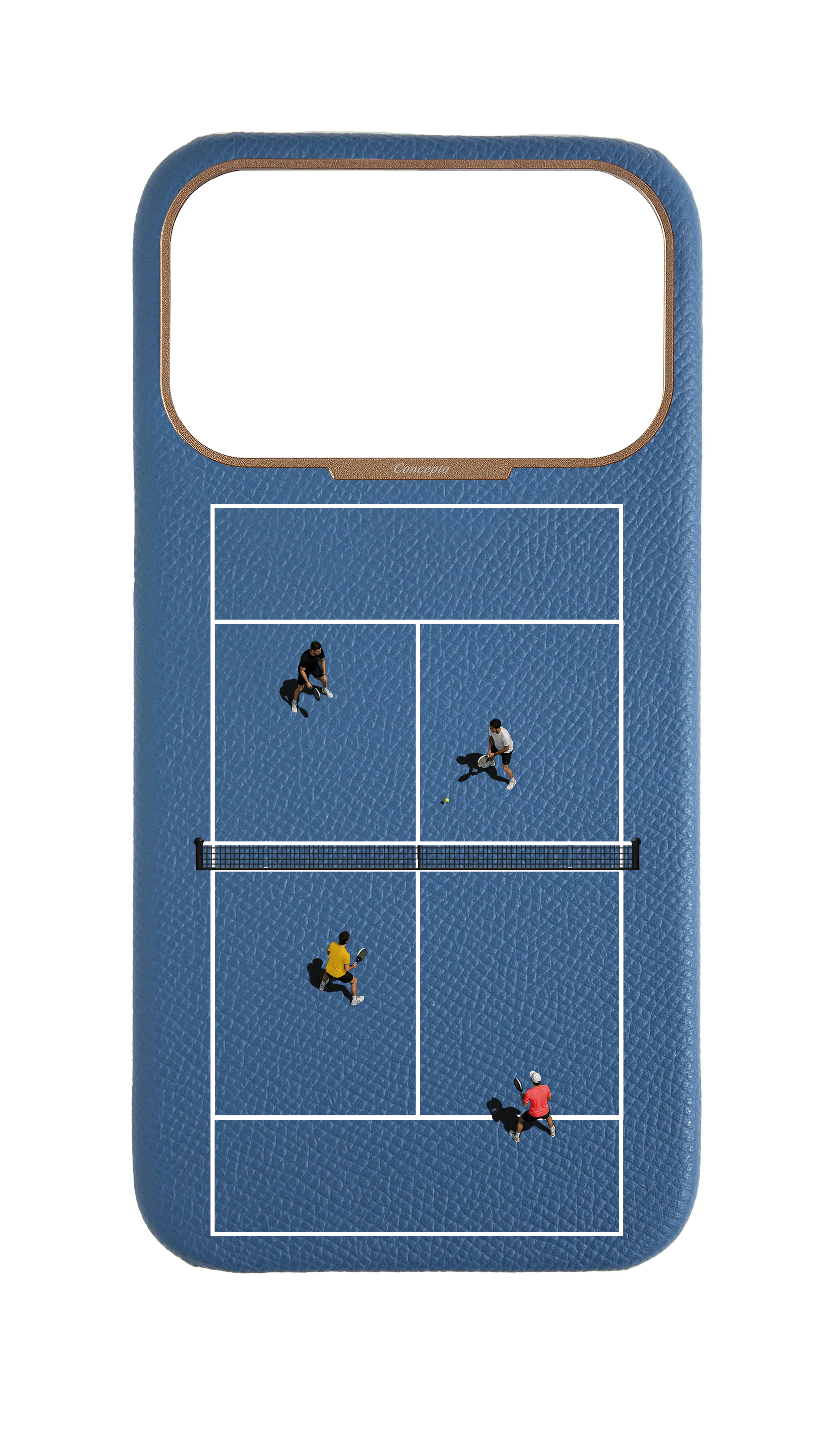 Blue Strapless Epsom Case - Padle