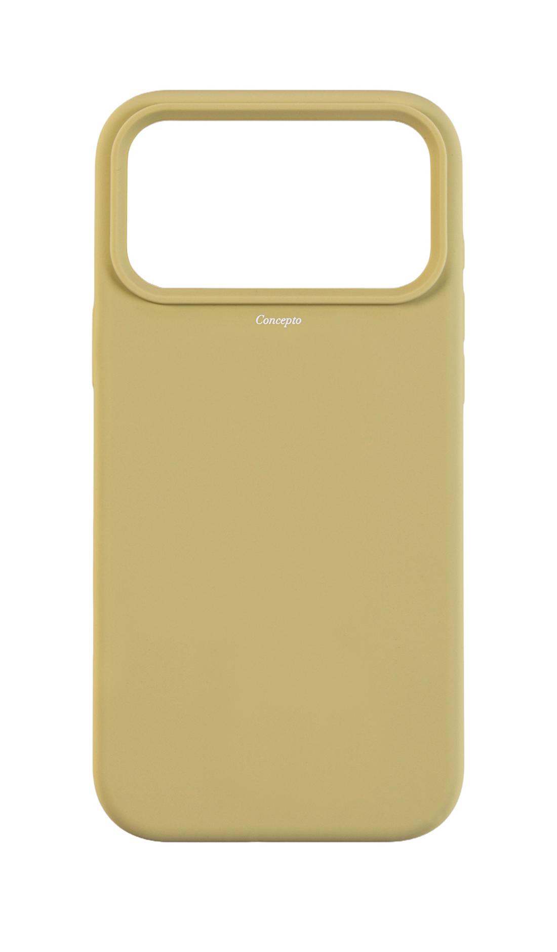 Butter Yellow Silicon Strapless Case