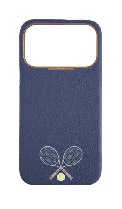 Navy Strapless Epsom Case - Concepto Arch Racket