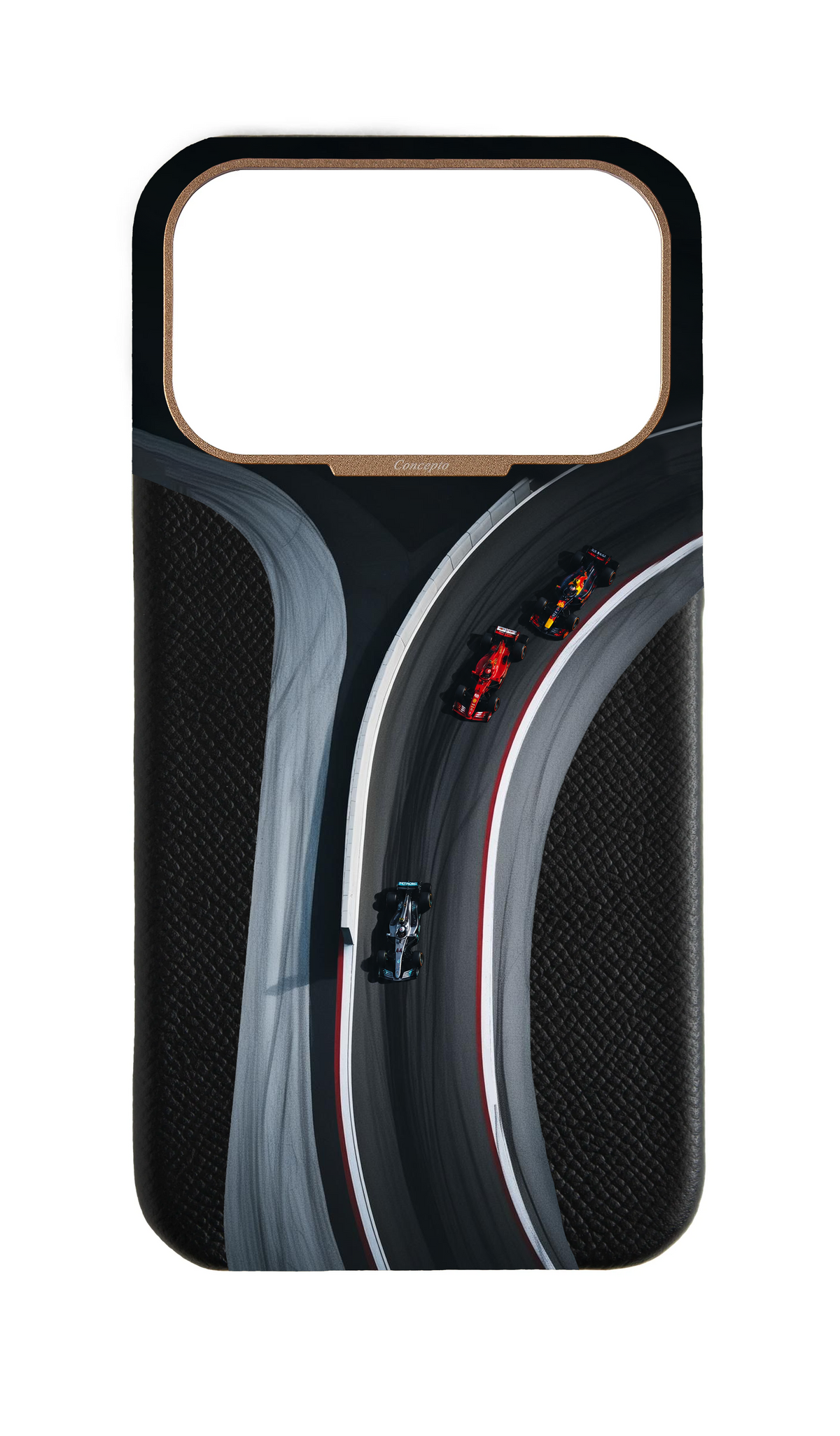 Black Strapless Epsom Case - The Last Corner