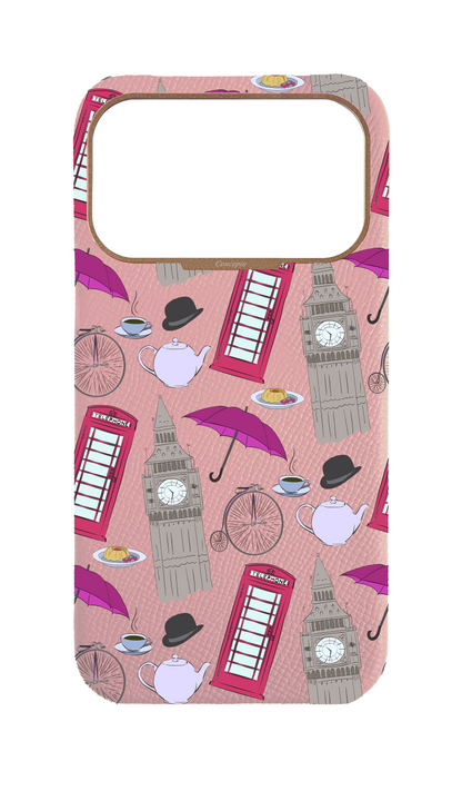 Pink Strapless Case - London Icons