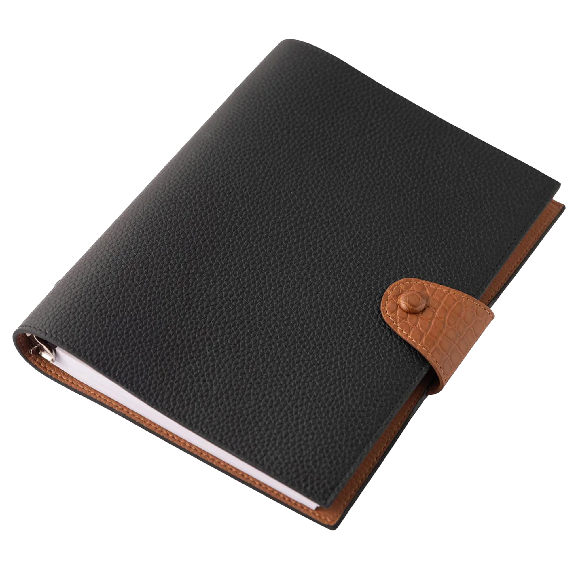Black / Camel Notebook