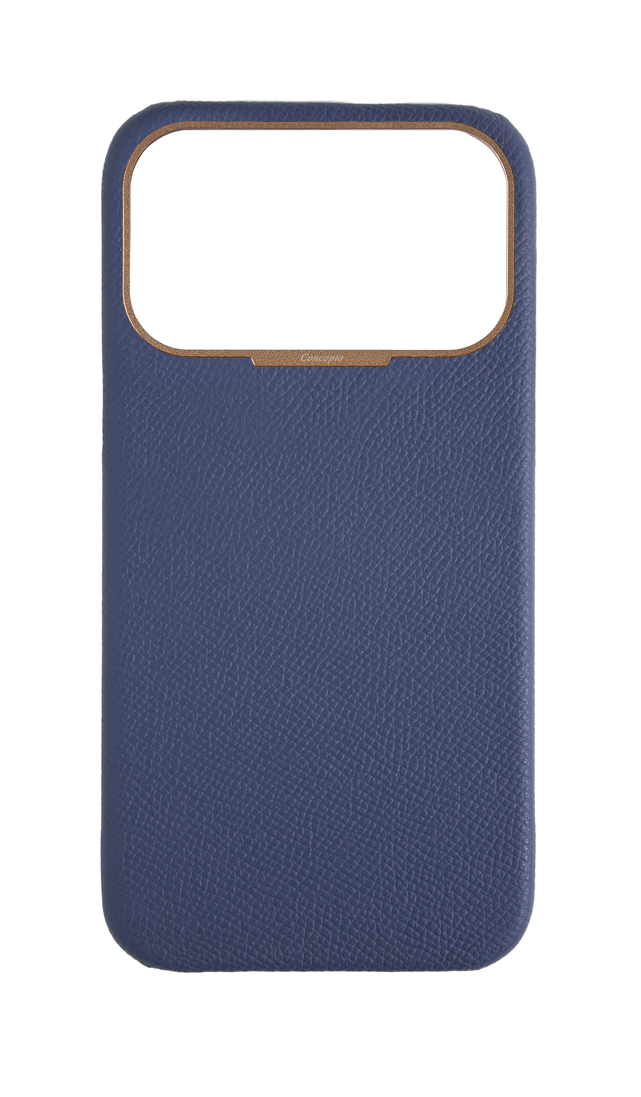 Navy Strapless Epsom Case