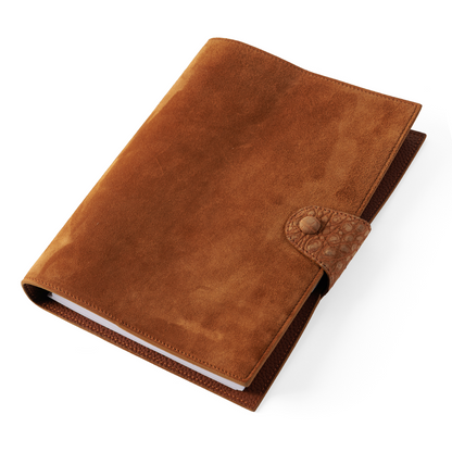 Tan Suede Notebook