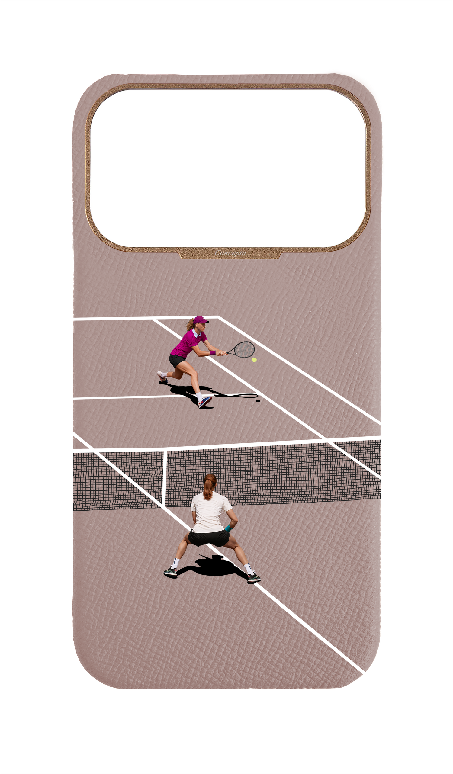 Blush Pink Strapless Case - Women Tennis