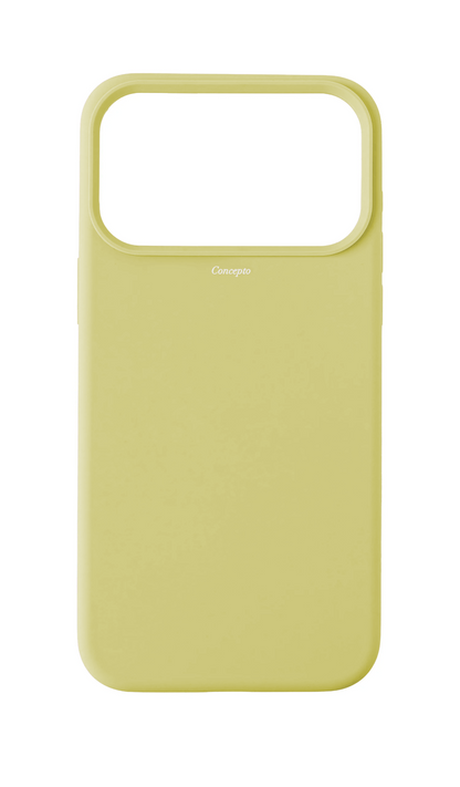 Butter Yellow Silicon Strapless Case