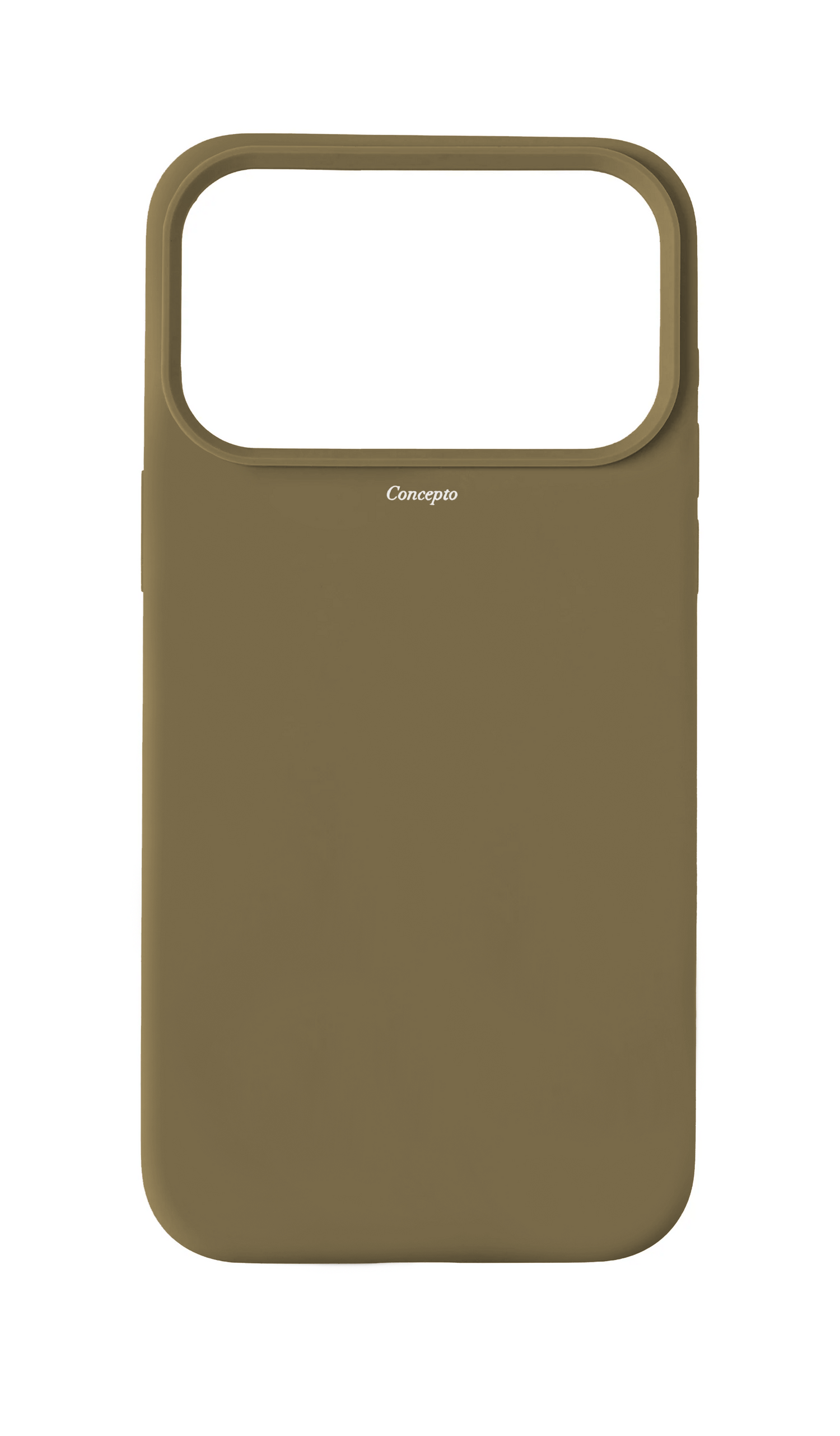 Taupe Silicon Strapless Case