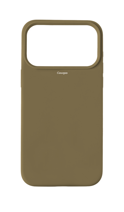 Taupe Silicon Strapless Case