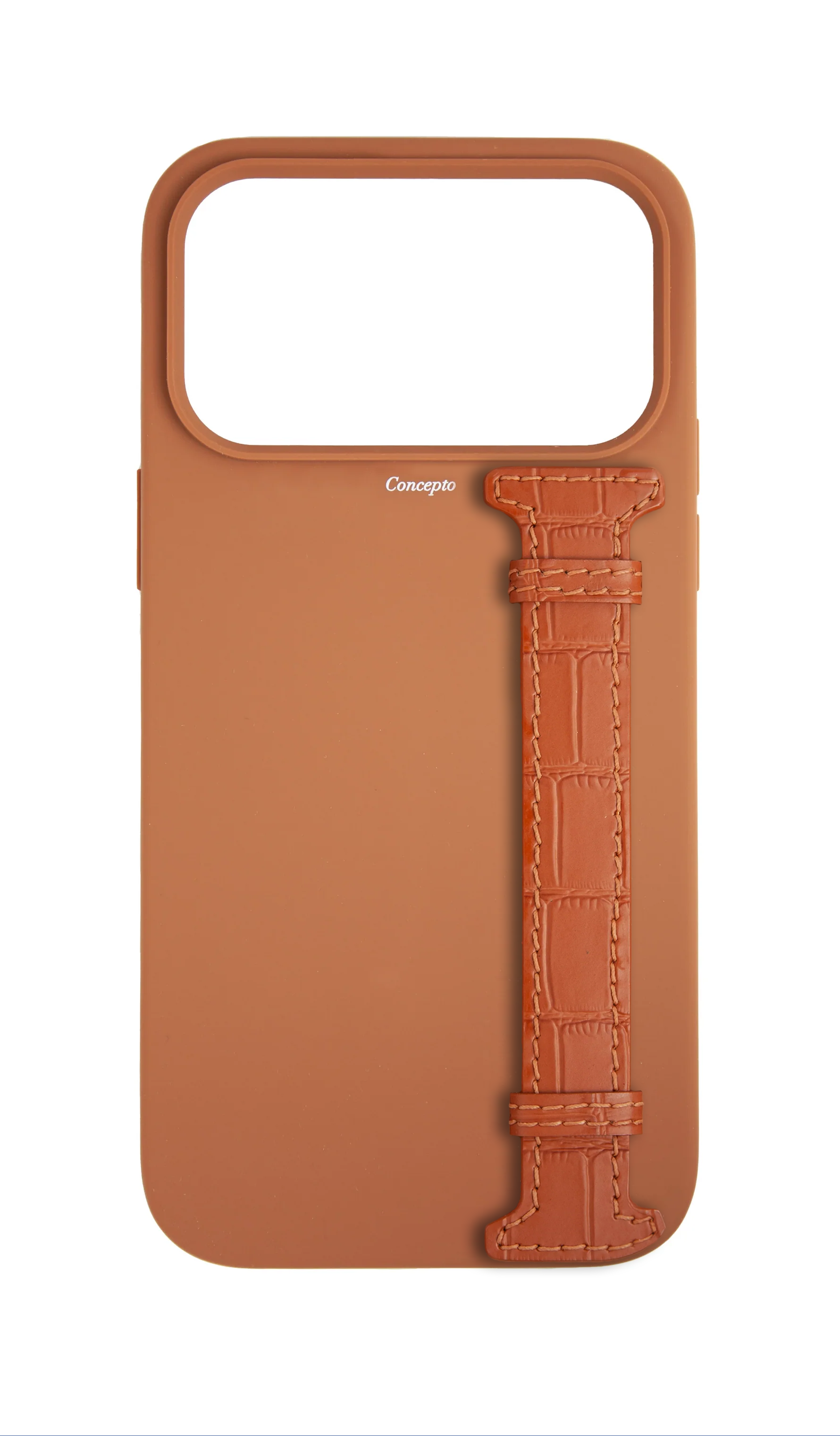 Tan Silicon Side Strap Case