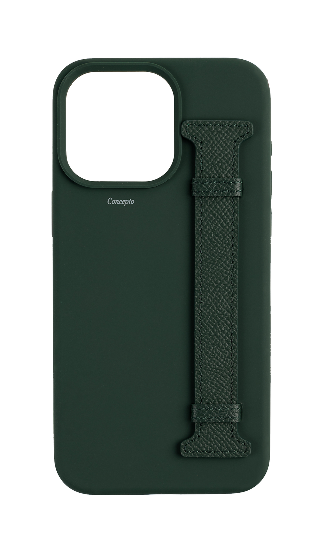 Dark Green Silicon Side Strap Case