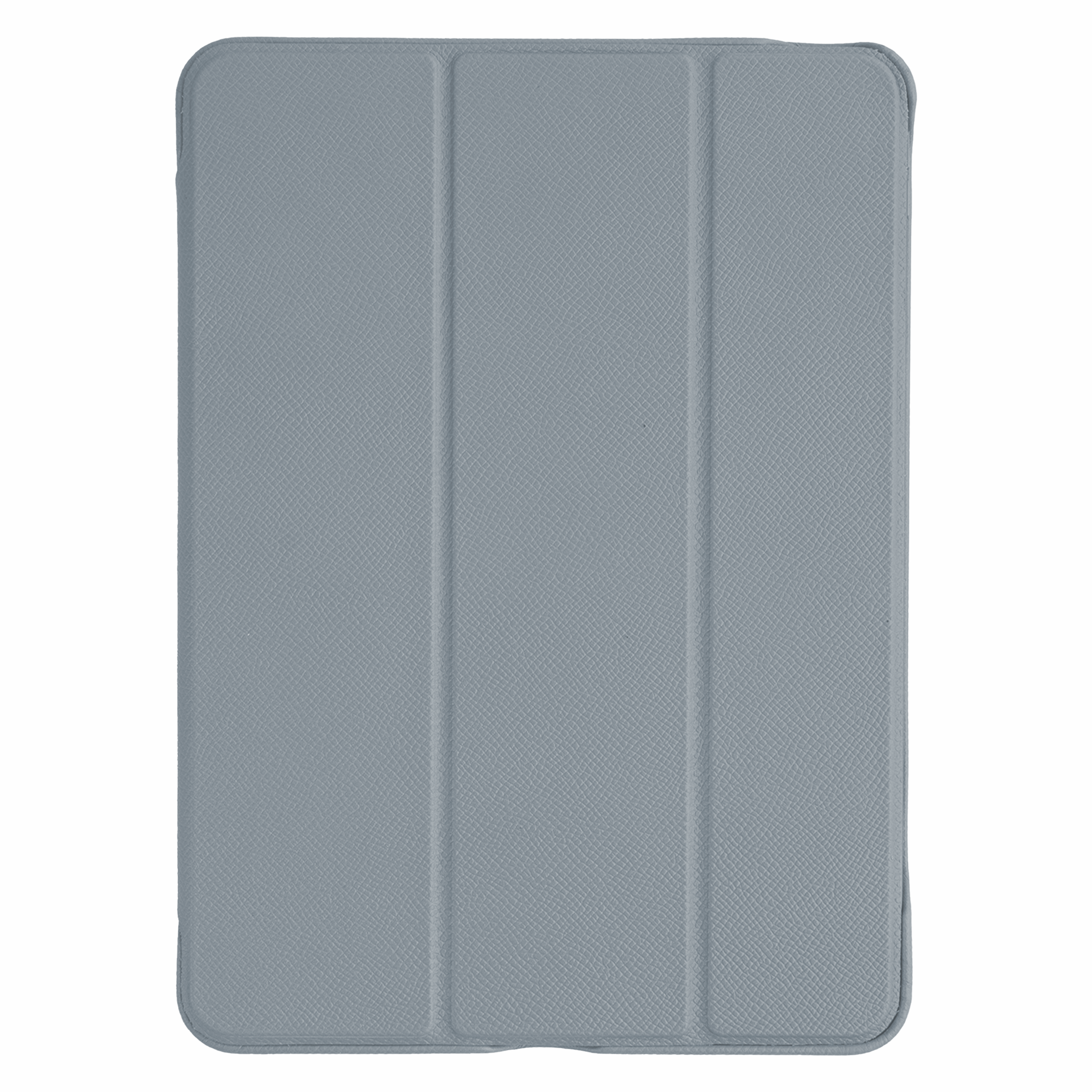 Light Blue Grey Epsom iPad Case