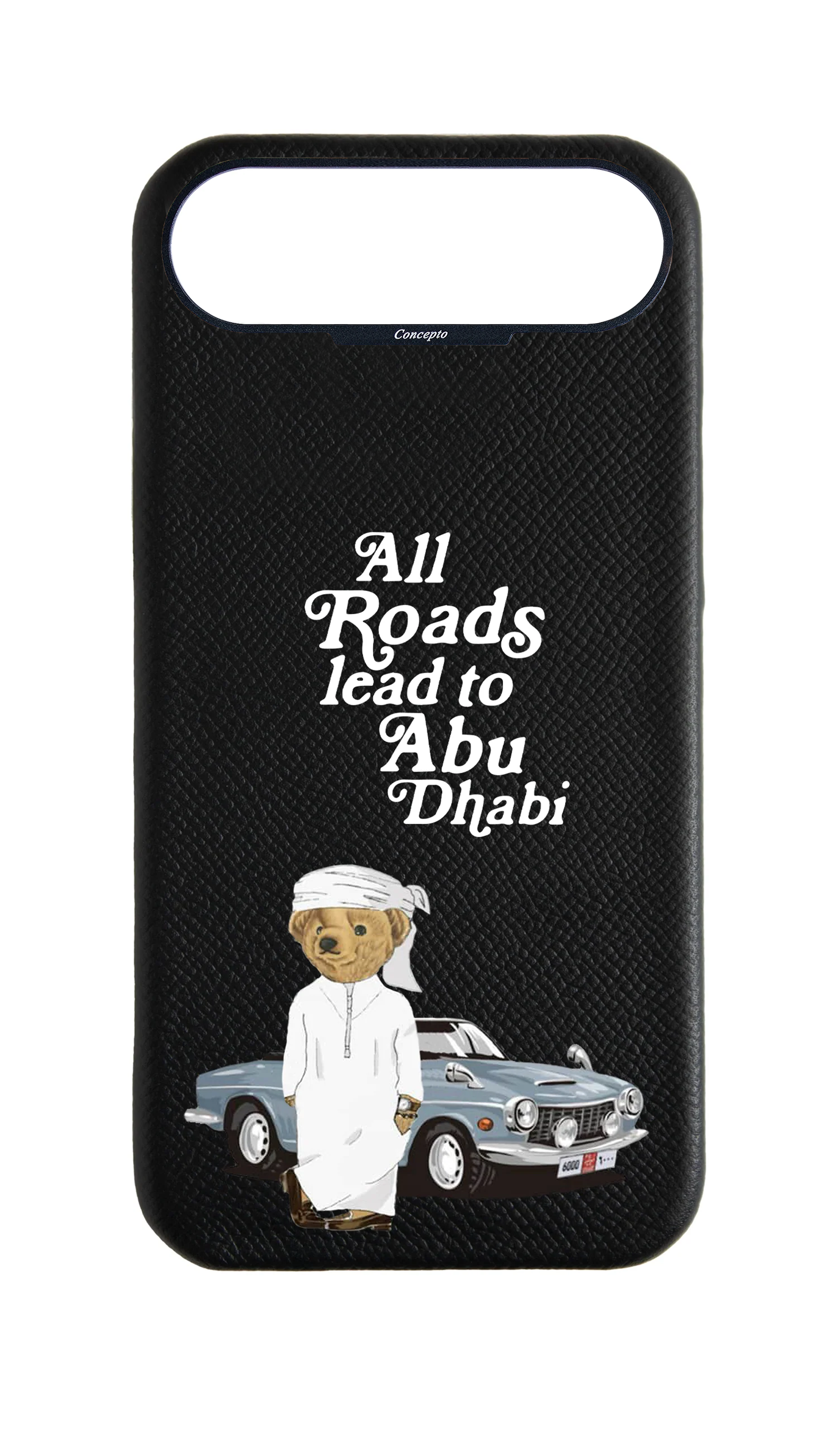 Black Strapless Case - Abu Dhabi