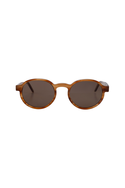 Beige Quartz Halo Sunglasses