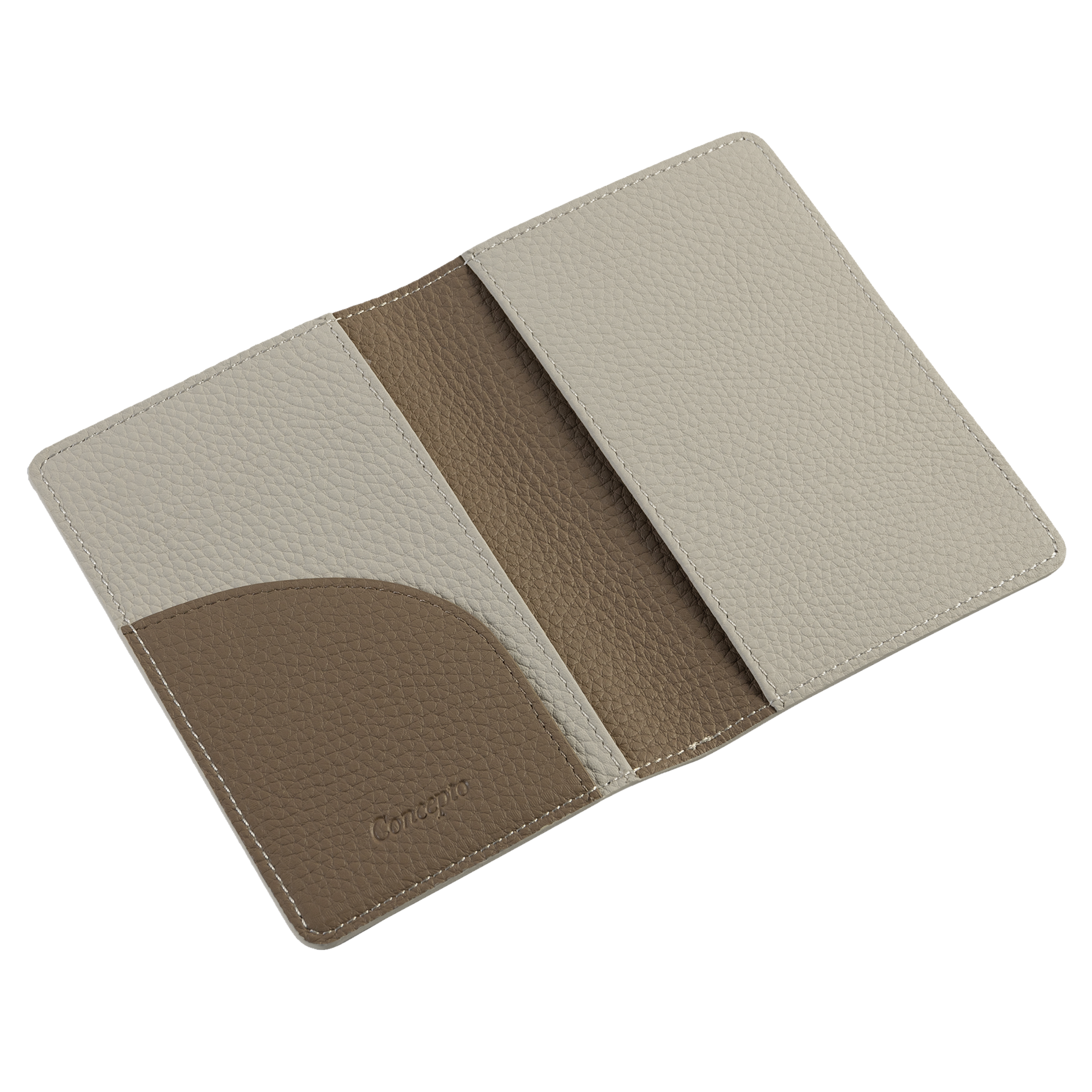 Beige Passport Holder