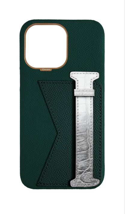 Green Himalayan Exotic Crocodile Duo Case