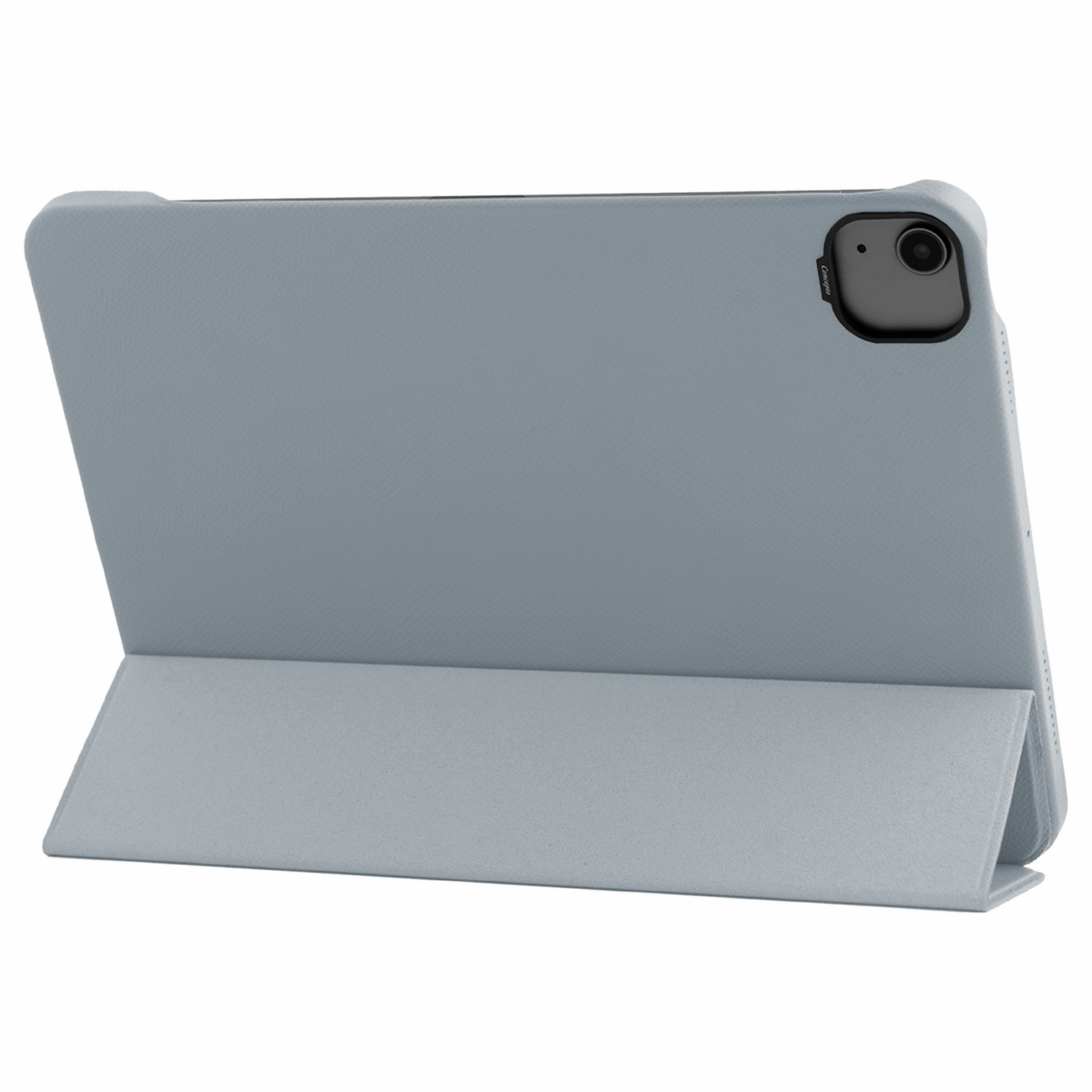 Light Blue Grey Epsom iPad Case