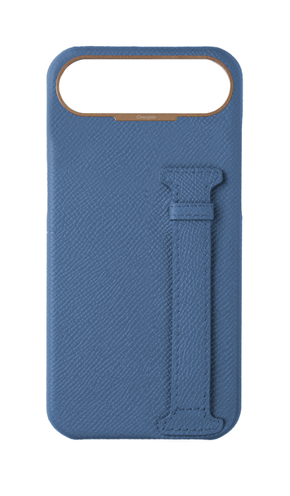 Navy Epsom Side Strap Case