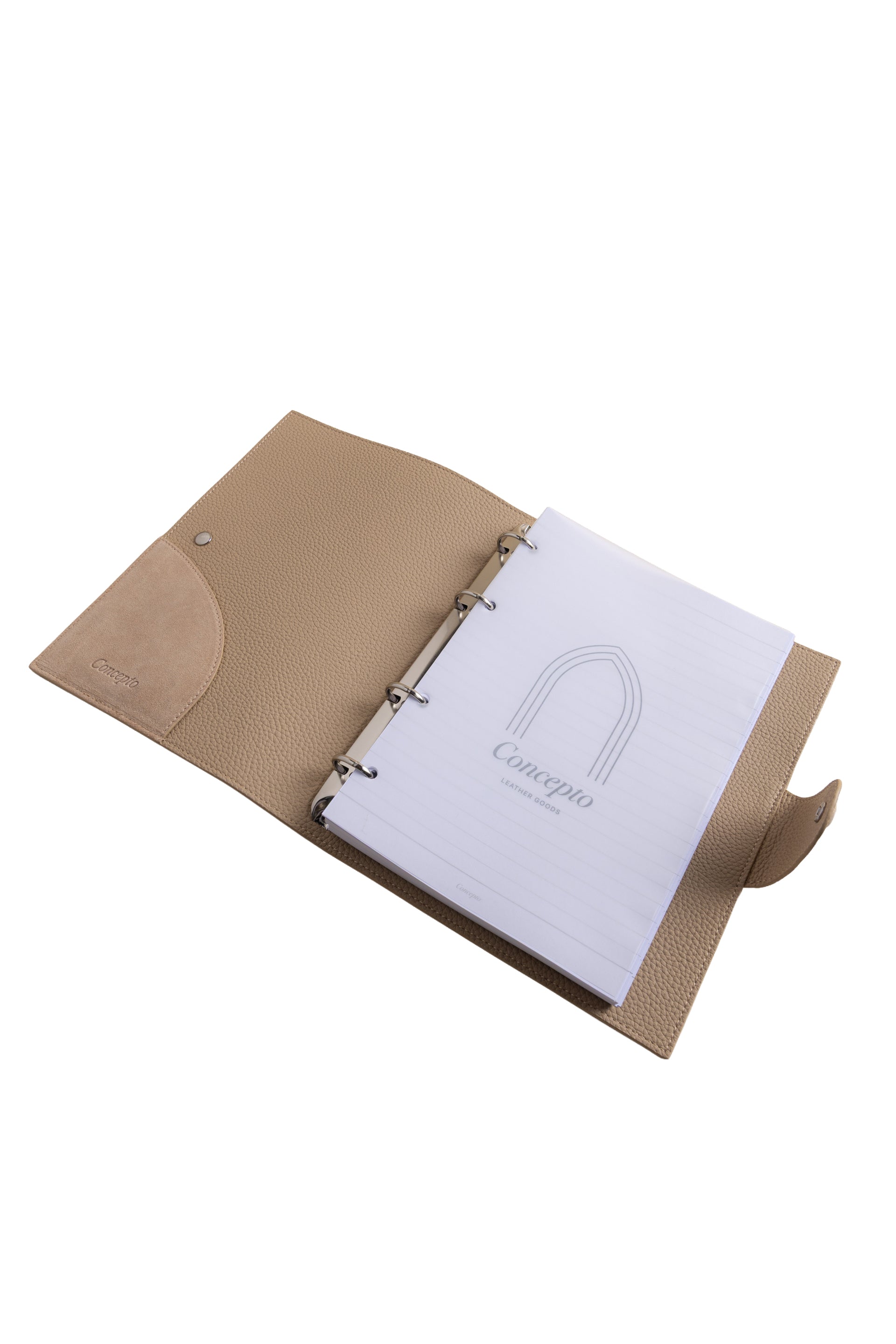 Sandstone Suede Notebook