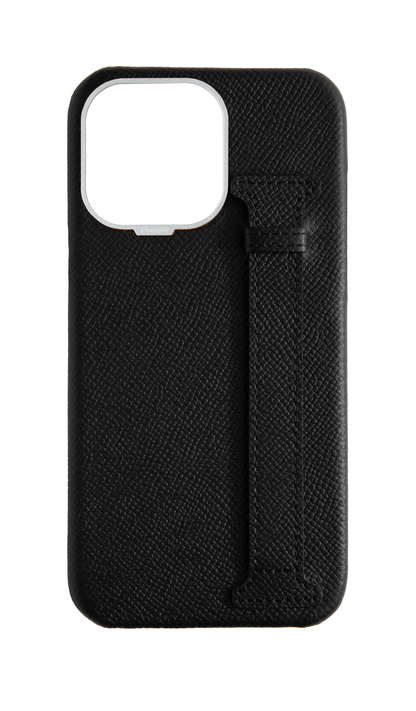 Black Epsom Side Strap Case