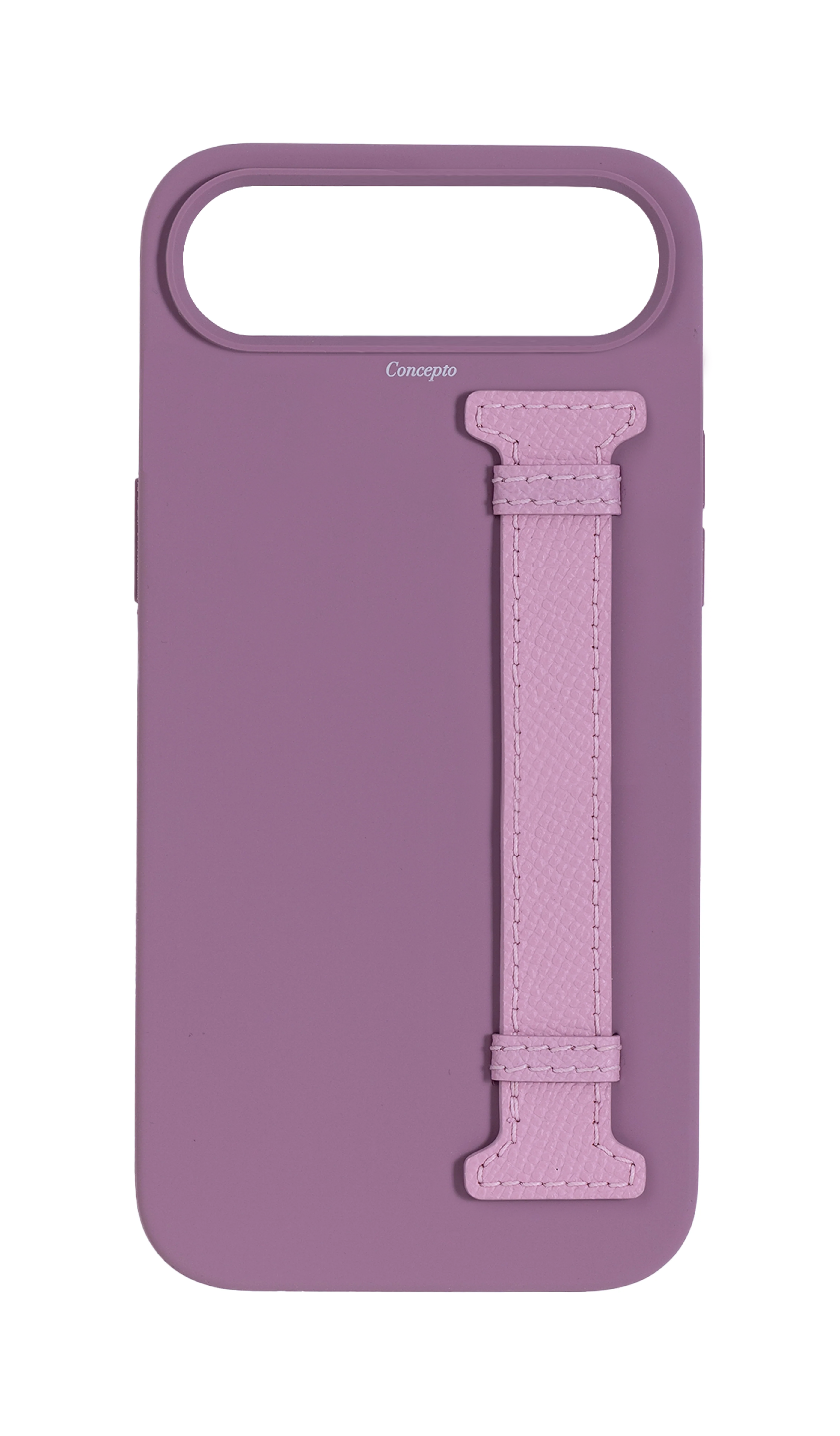 Purple Silicon Side Strap Case