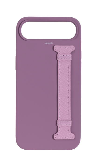 Purple Silicon Side Strap Case