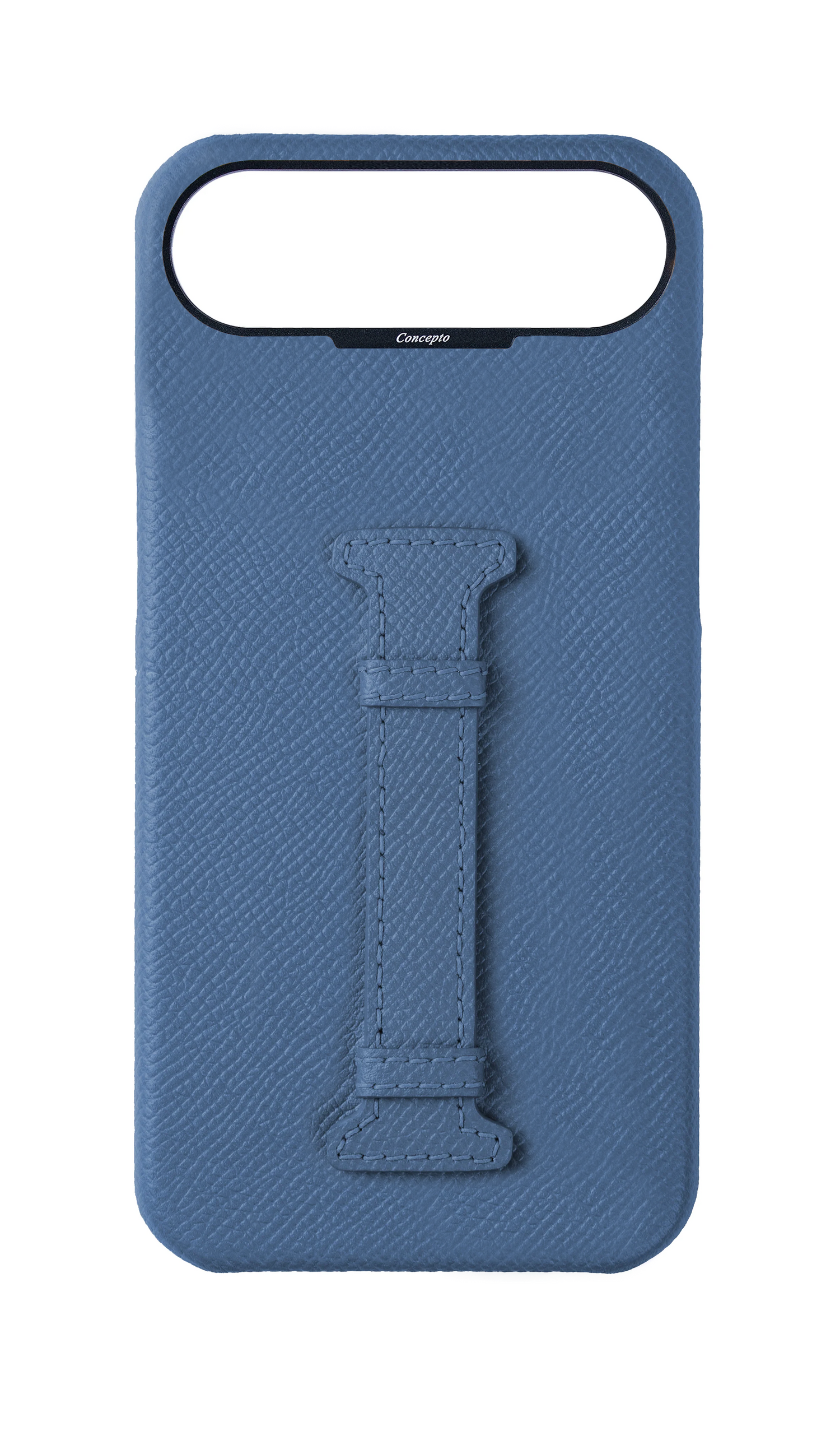 Navy Epsom Middle Strap Case