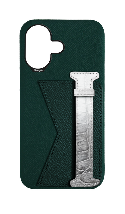 Green Himalayan Exotic Crocodile Duo Case