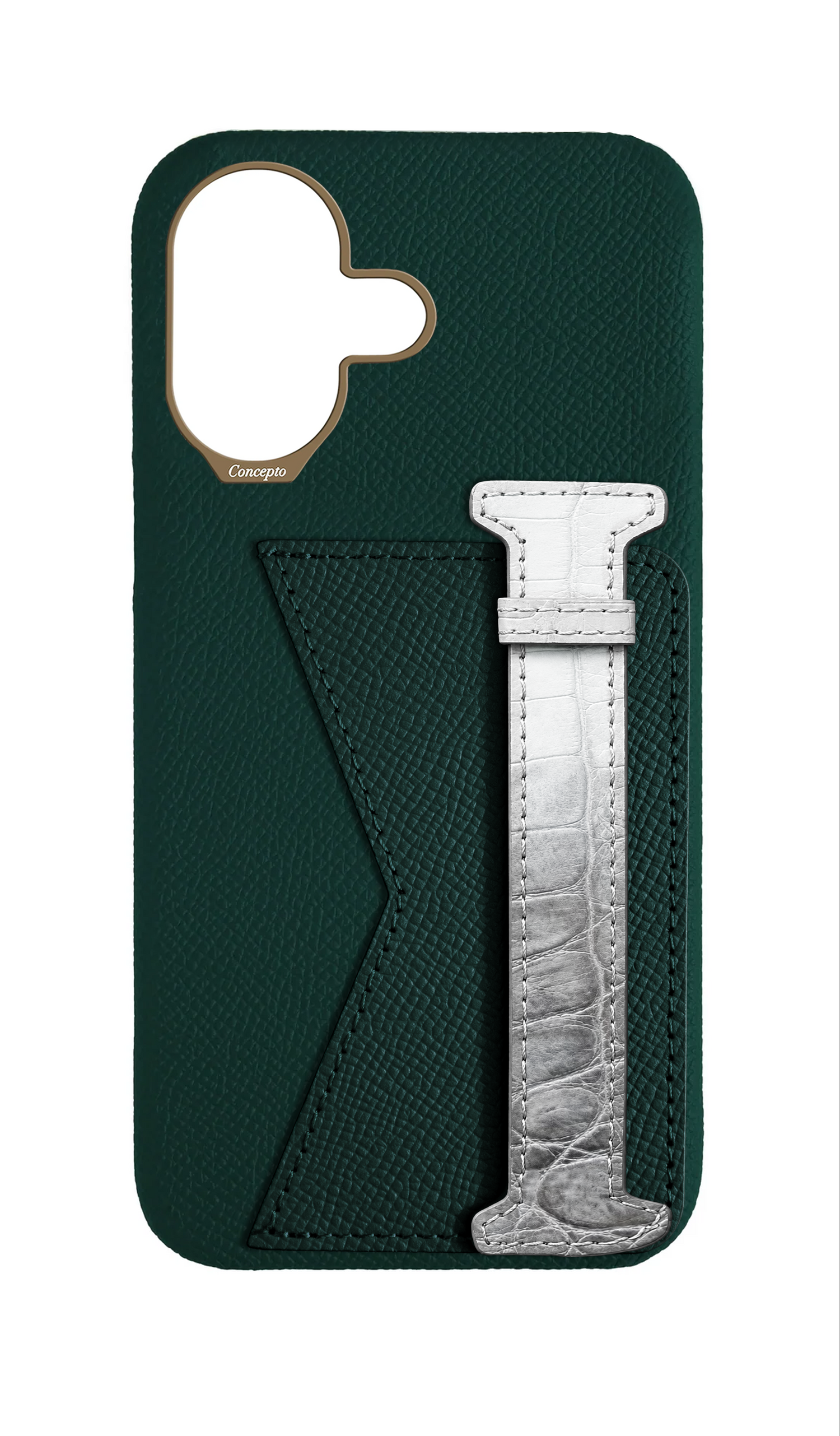 Green Himalayan Exotic Crocodile Duo Case