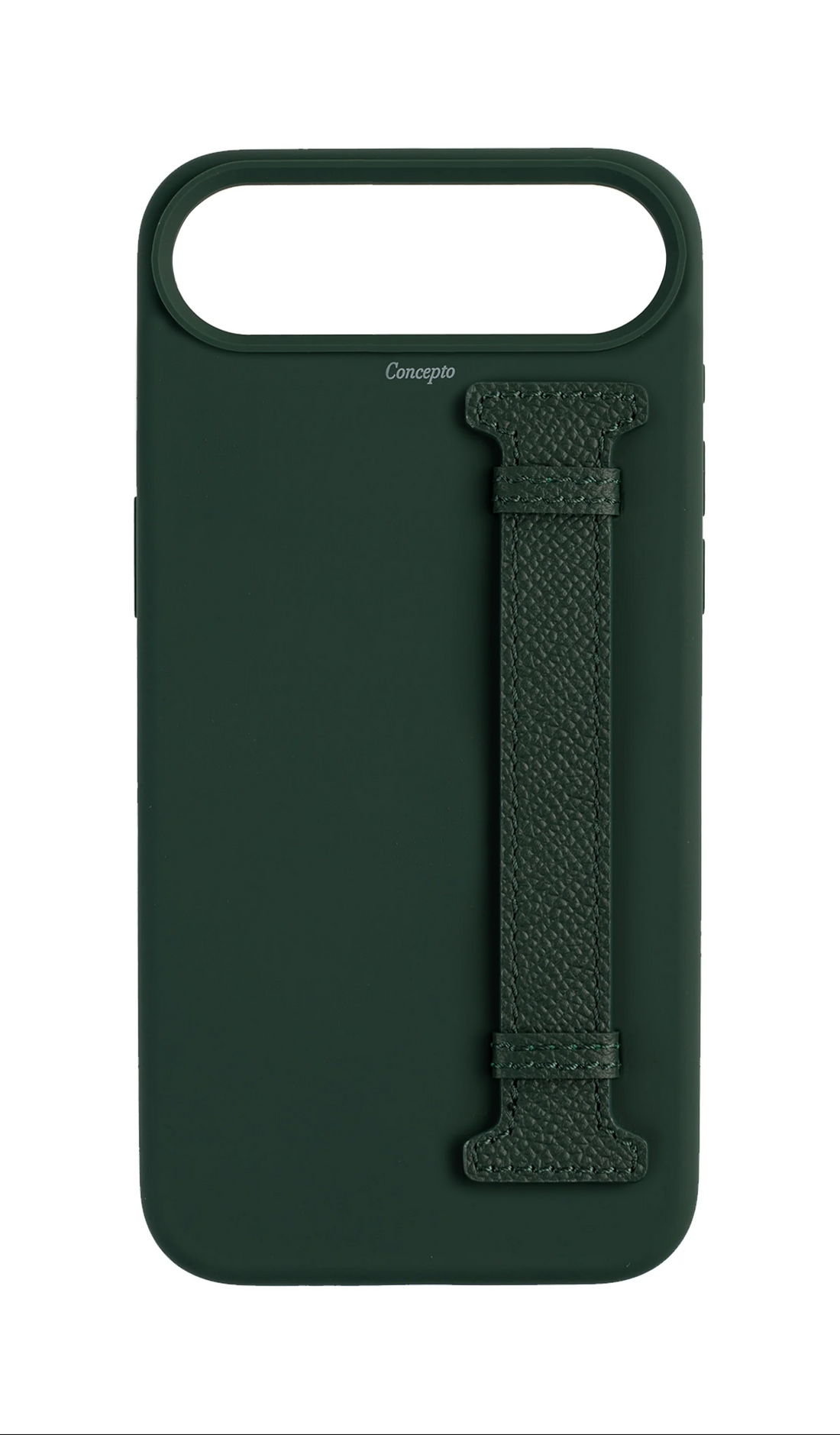Dark Green Silicon Side Strap Case