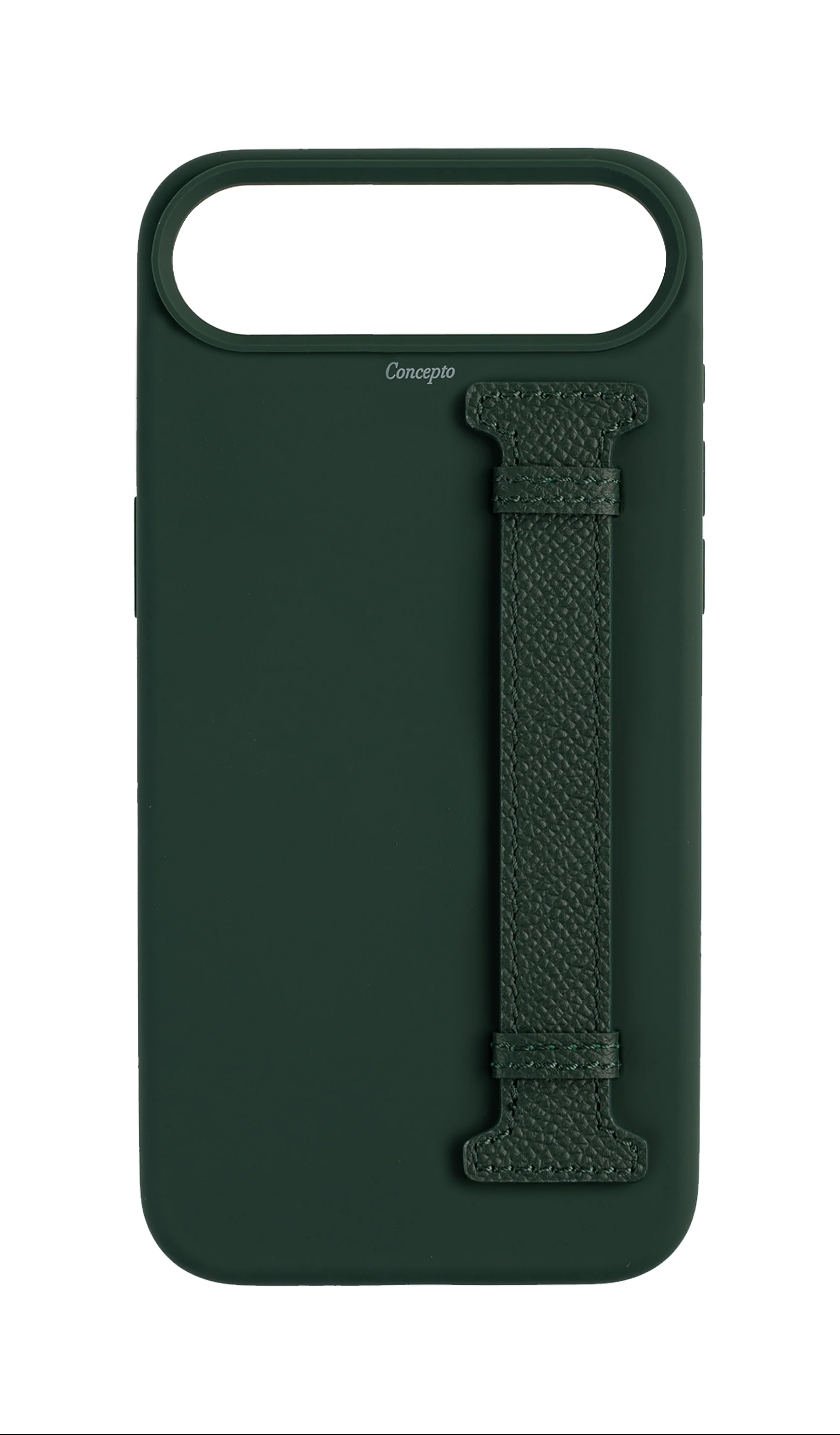 Dark Green Silicon Side Strap Case