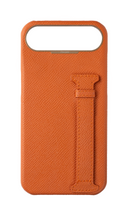 Orange Epsom Side Strap Case