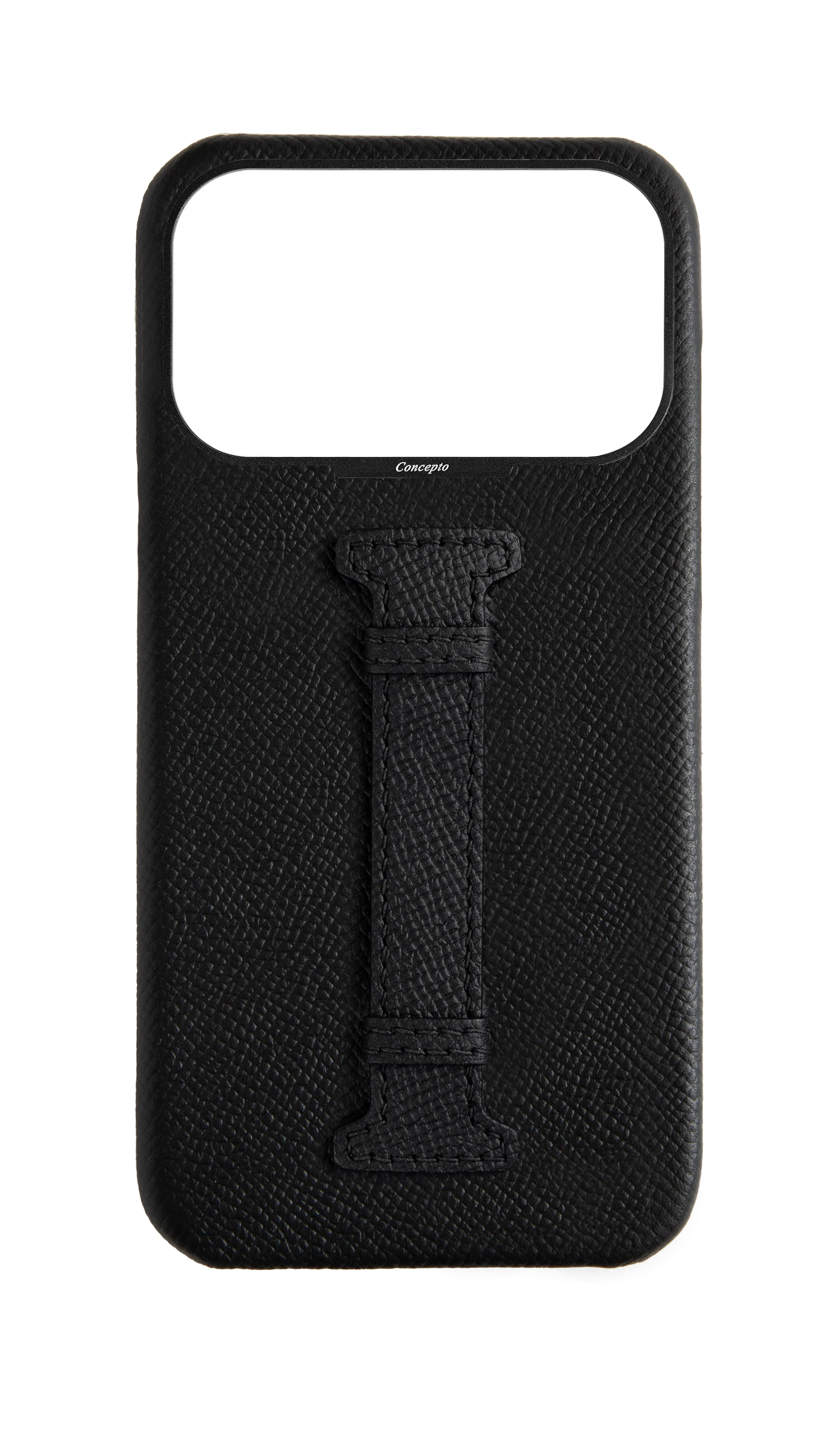 Black Epsom Middle Strap Case