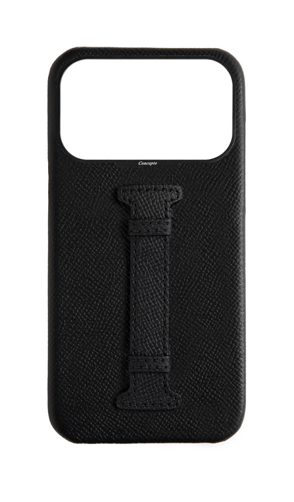 Black Epsom Middle Strap Case