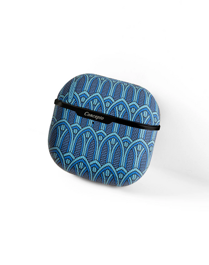 Blue Monogram AirPods Case (3rd &amp; 4th Generation)