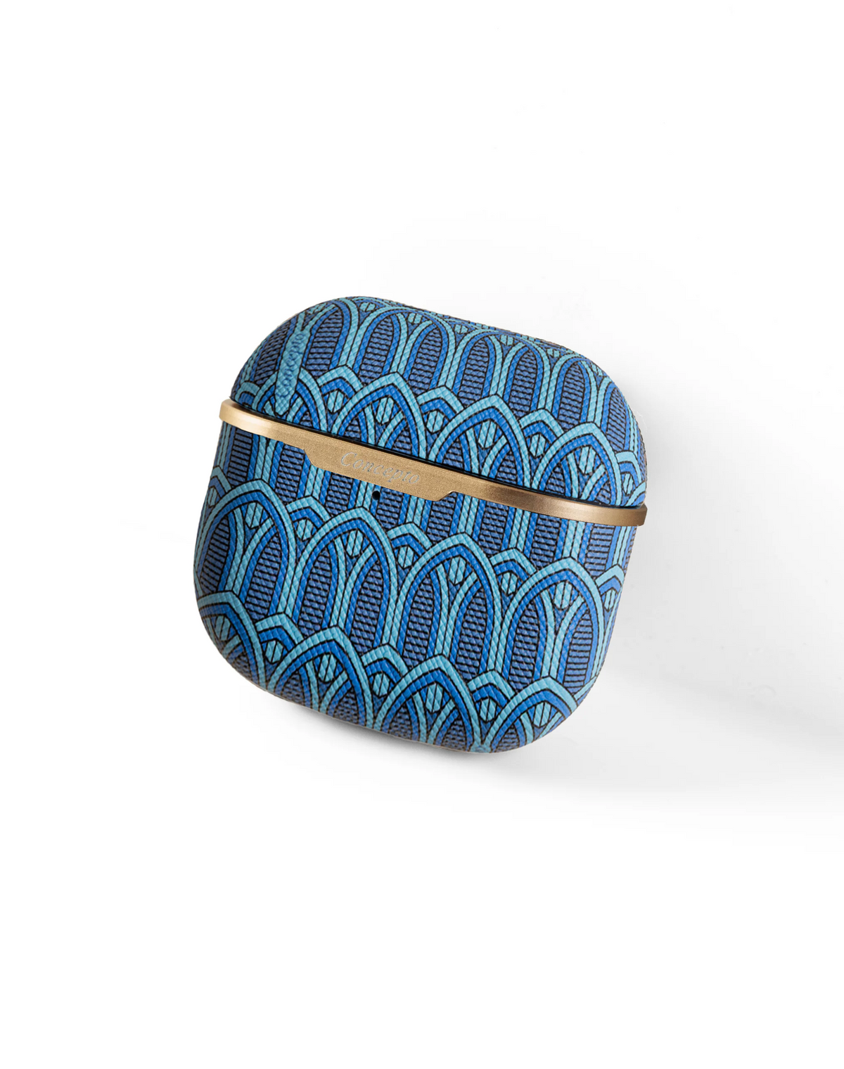 Blue Monogram AirPods Case (3rd &amp; 4th Generation)