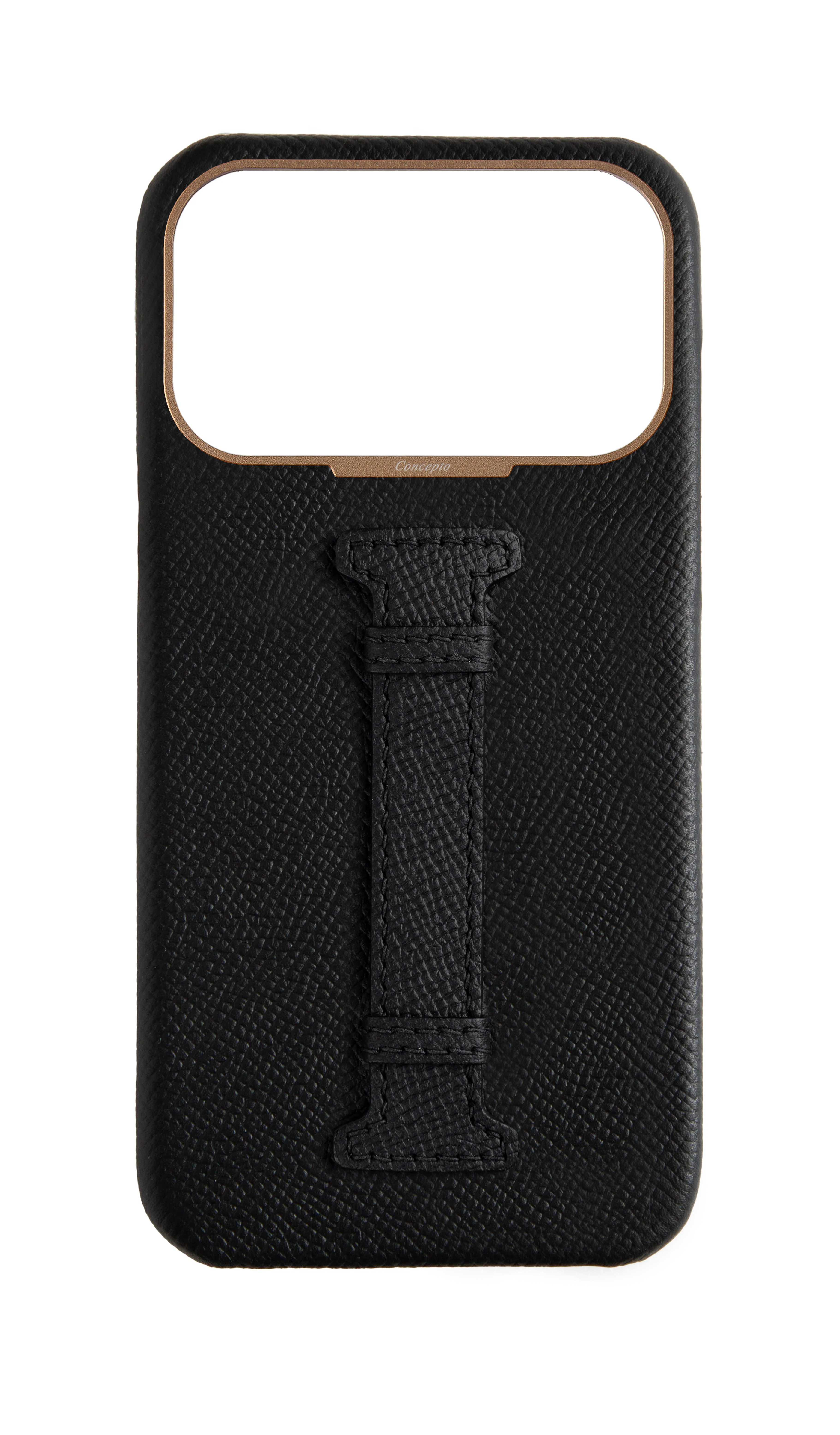 Black Epsom Middle Strap Case