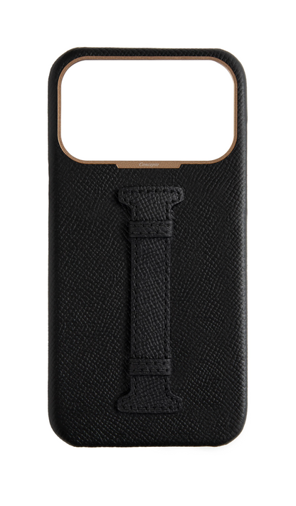 Black Epsom Middle Strap Case