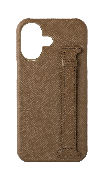 Taupe Epsom Side Strap Case