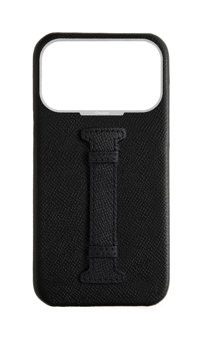 Black Epsom Middle Strap Case