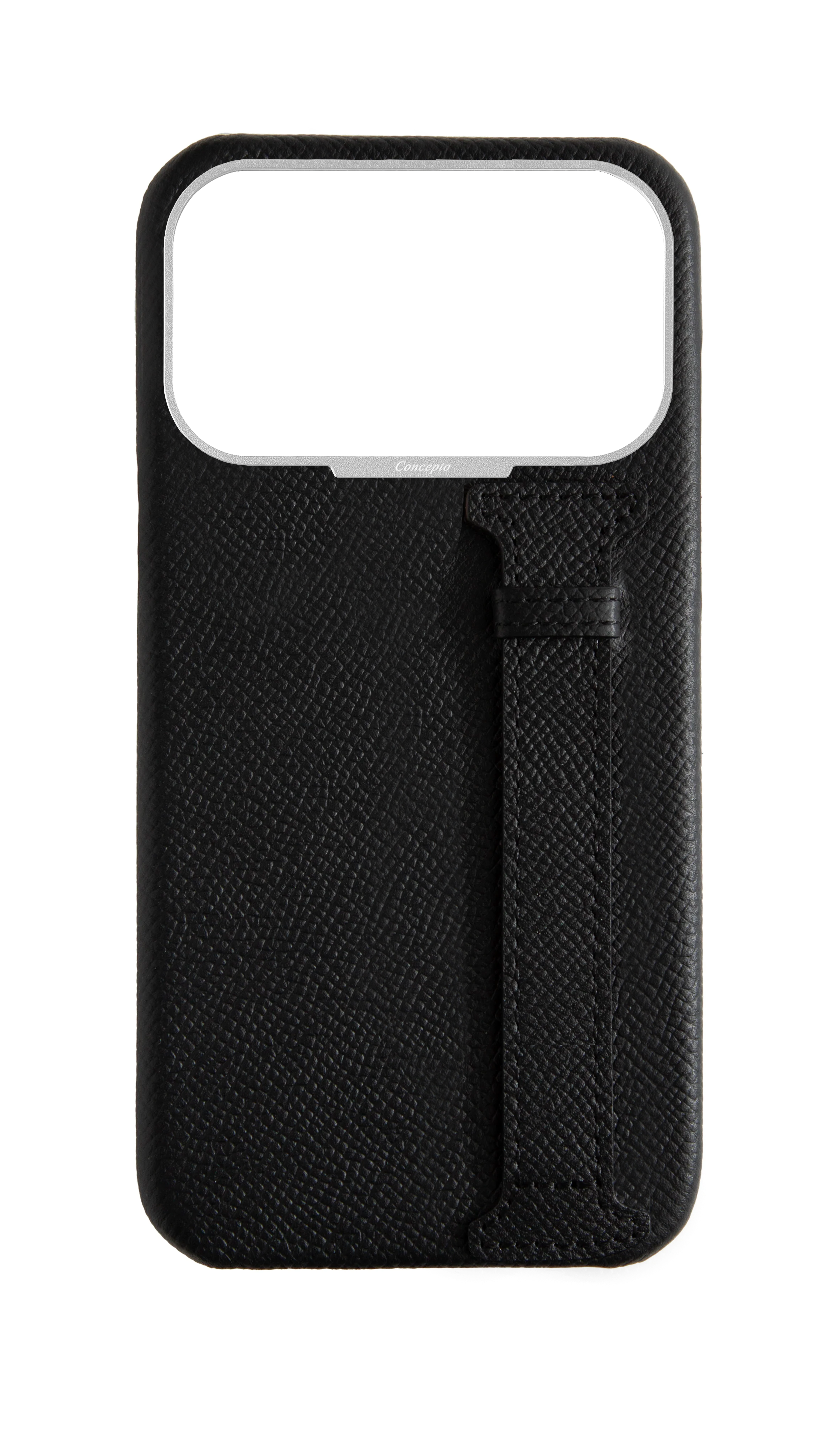 Black Epsom Side Strap Case
