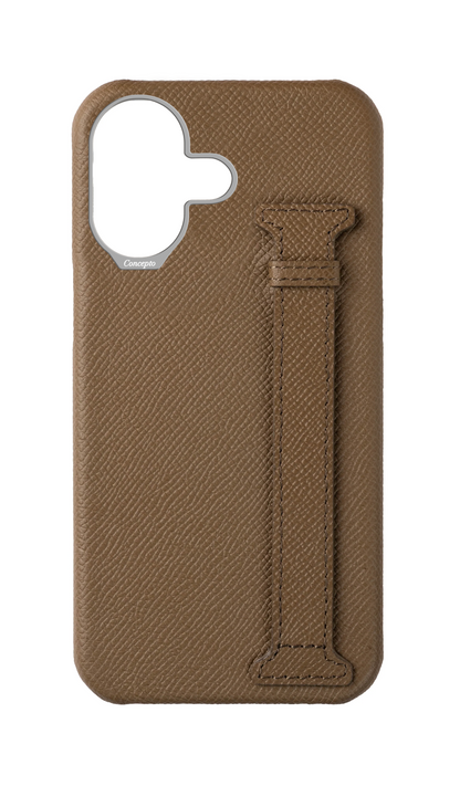 Taupe Epsom Side Strap Case