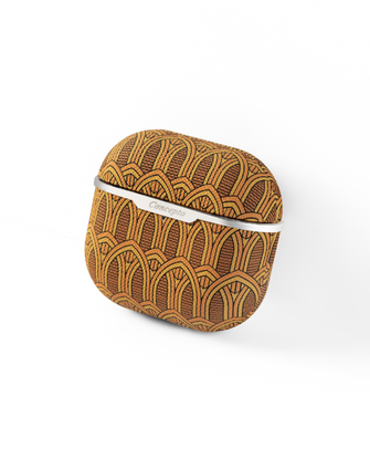 Yellow Monogram AirPods Case (3rd & 4th Generation)
