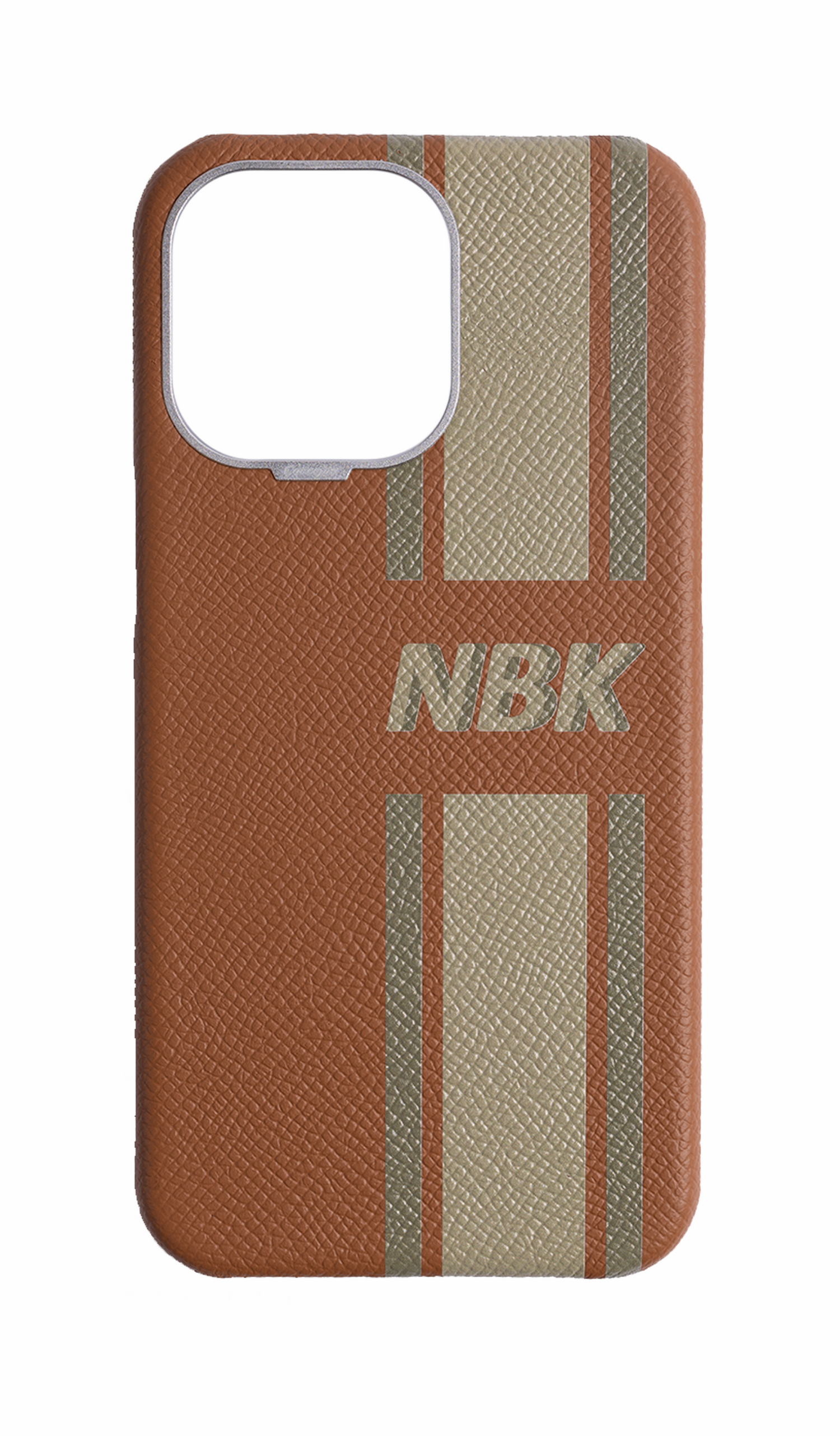 Striped Tan Strapless Case