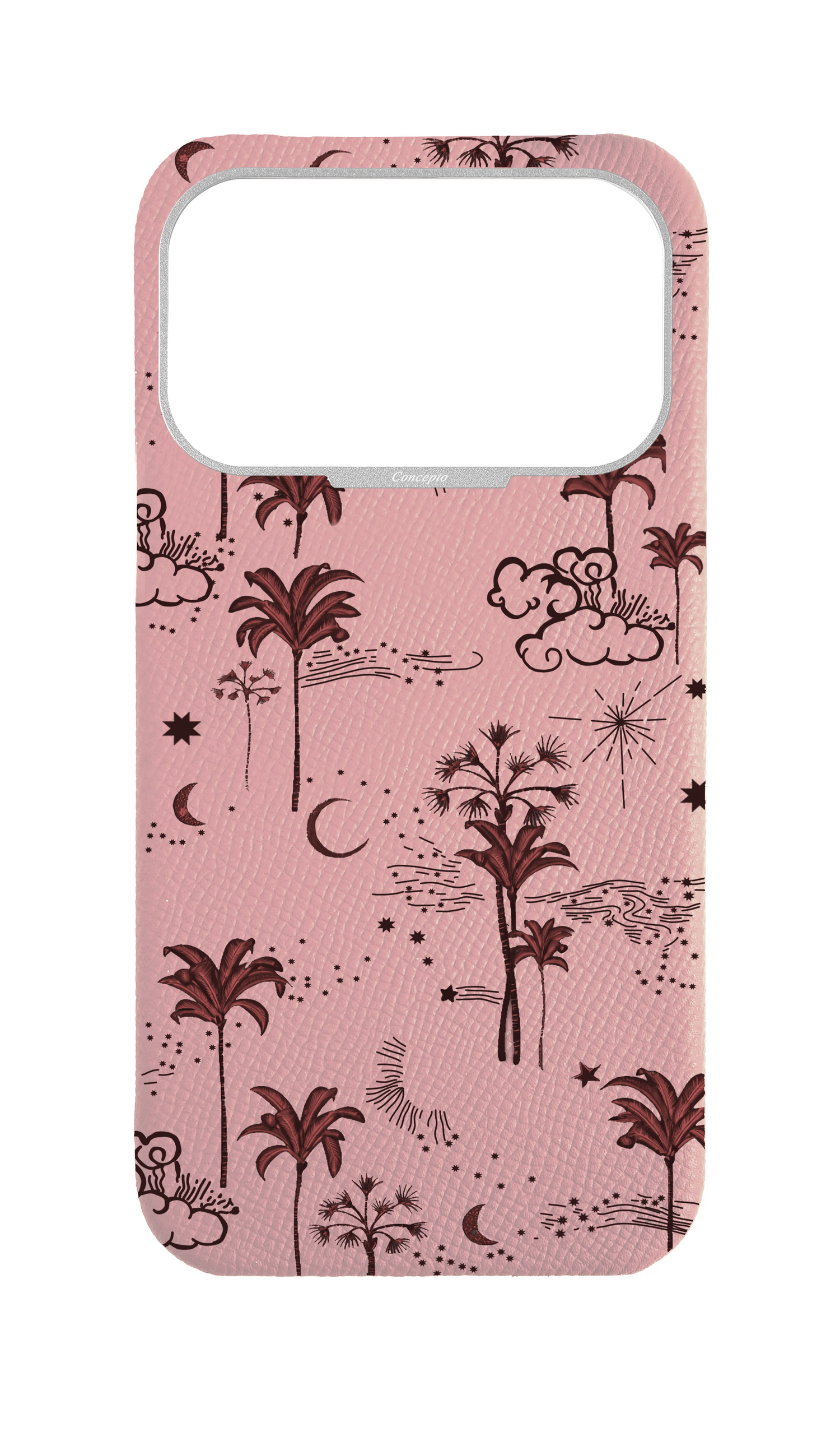 Pink Strapless Case - Crescent Oasis