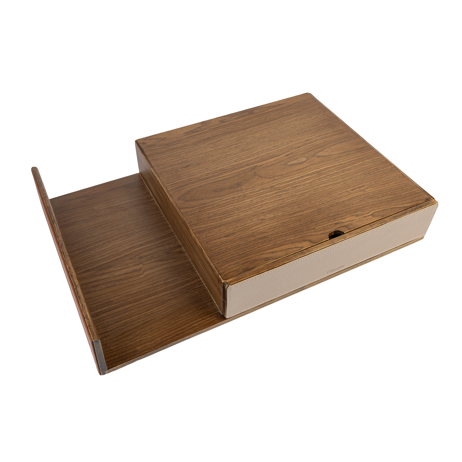 Cream Walnut Coffee Drawer