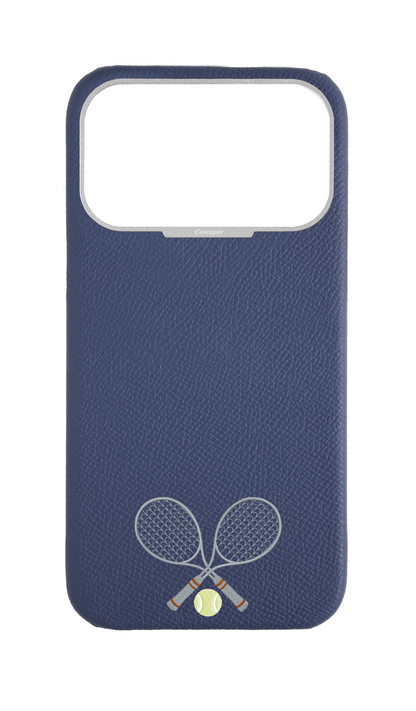 Navy Strapless Epsom Case - Concepto Arch Racket