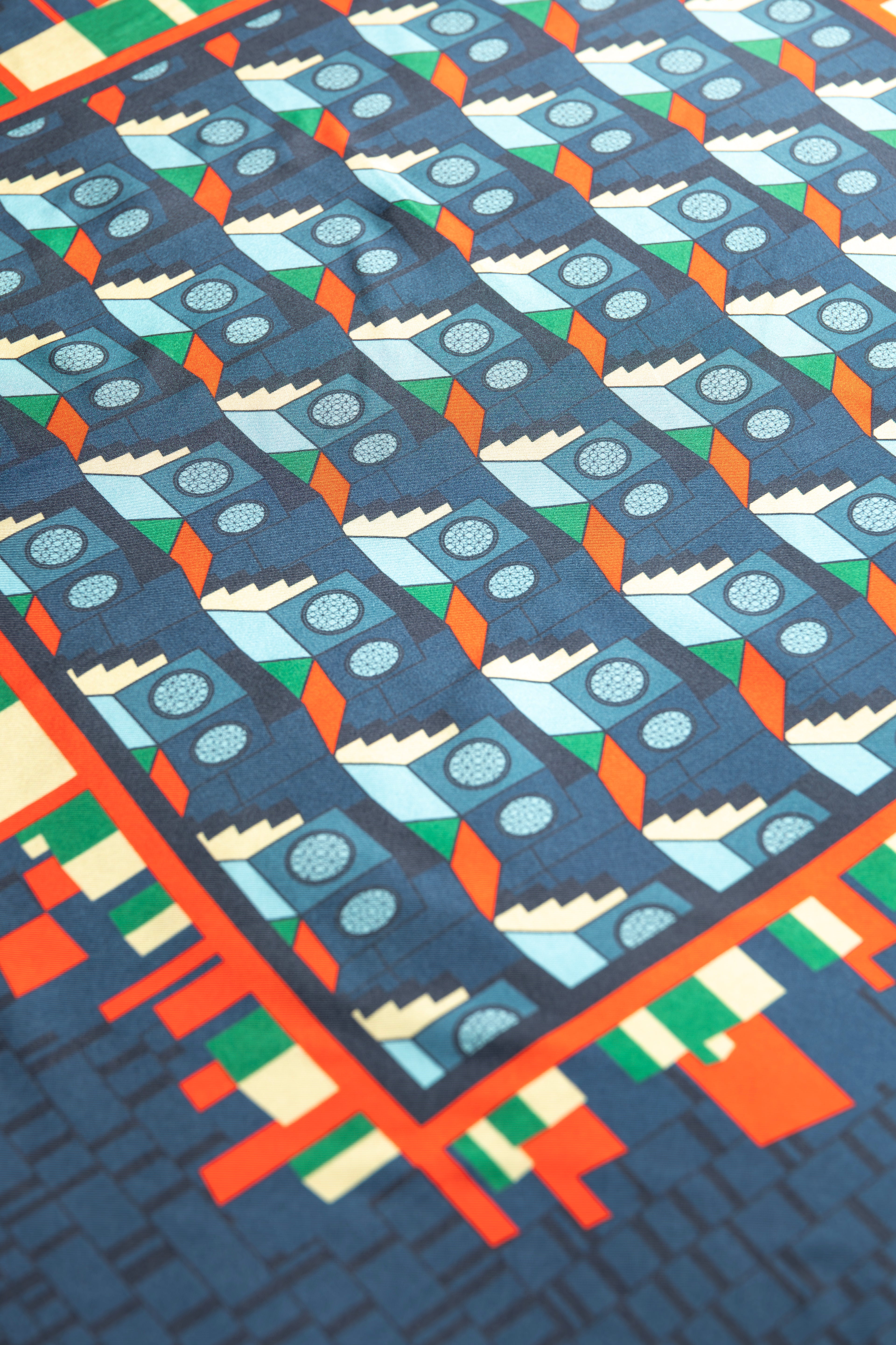 Qatar University Silk Scarf