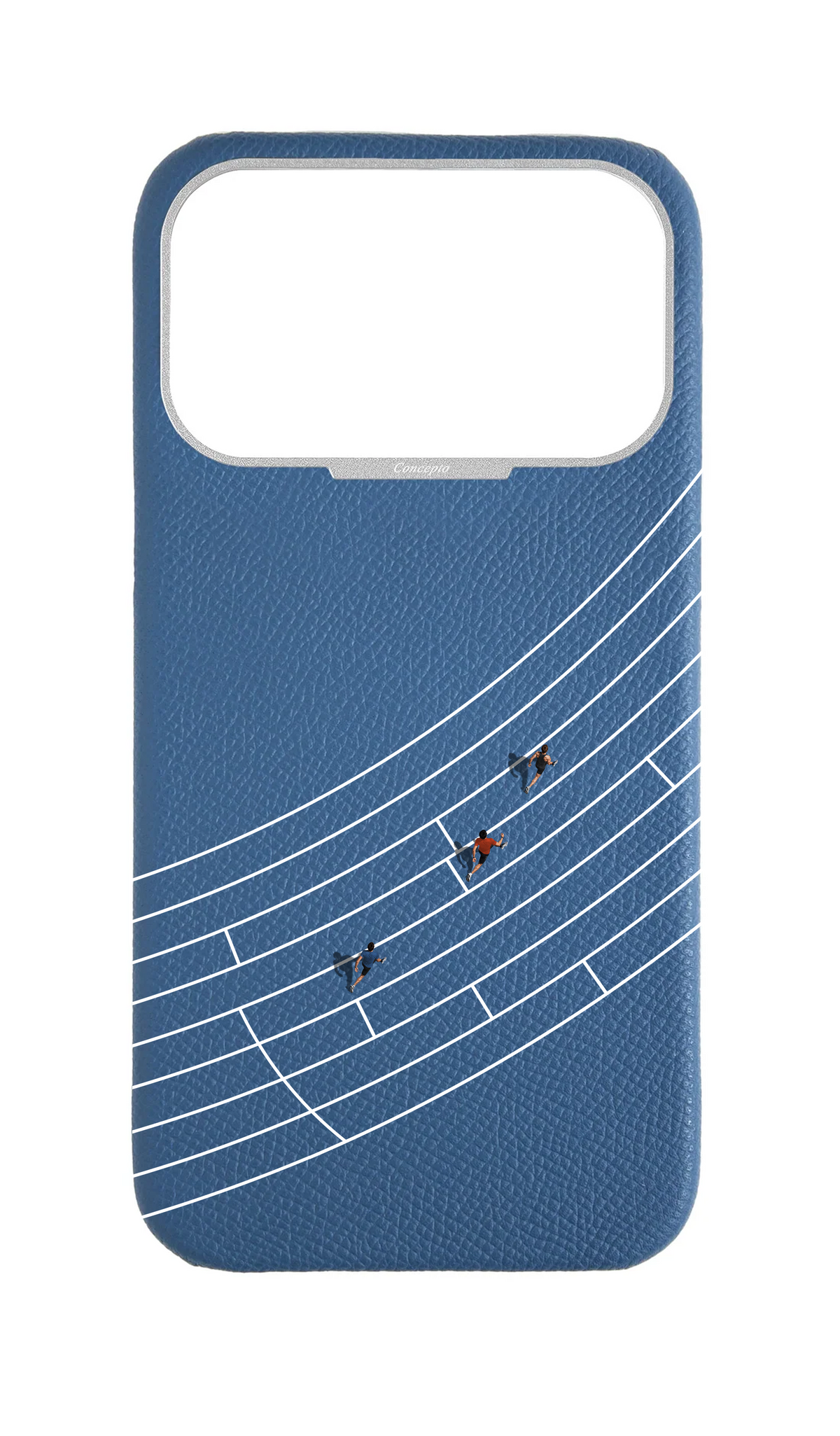 Blue Strapless Epsom Case - The Track