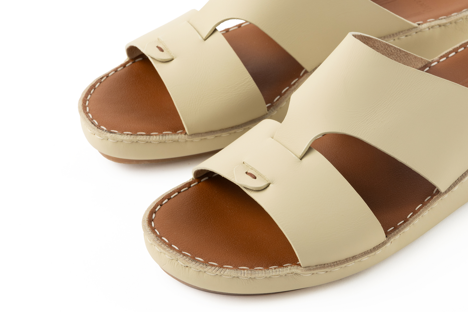 Cream Classic Design Sandal